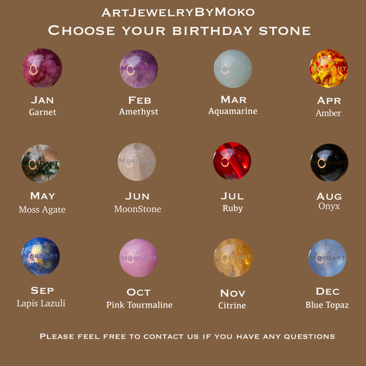 Pençe Ay Taşı 925 Gümüş Kolye