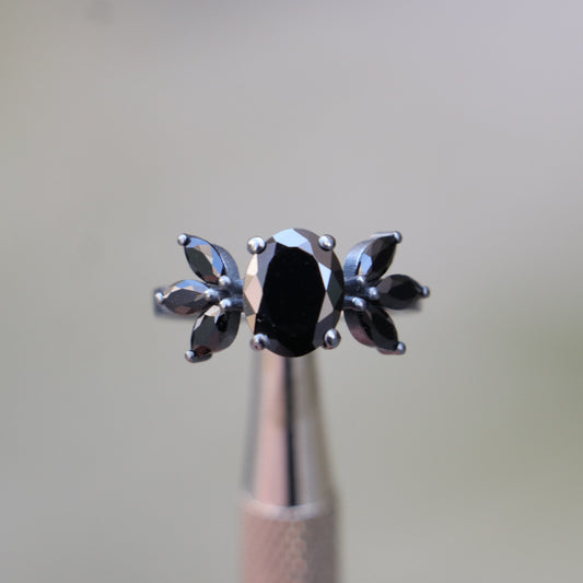 925 Silver Onyx Ring