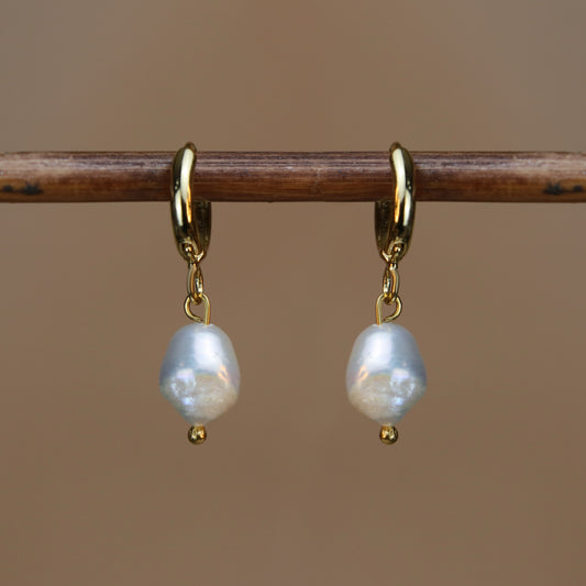 Drop Emerald 925 Silver Necklace