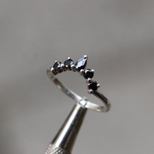 Onyx 925 Silver Ring