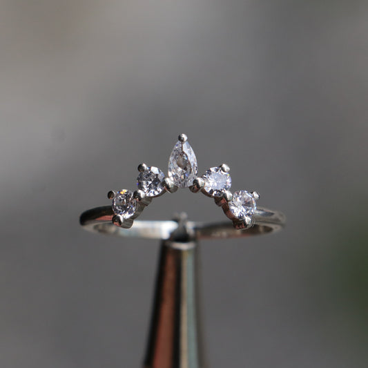 Moissanite 925 Silver Ring