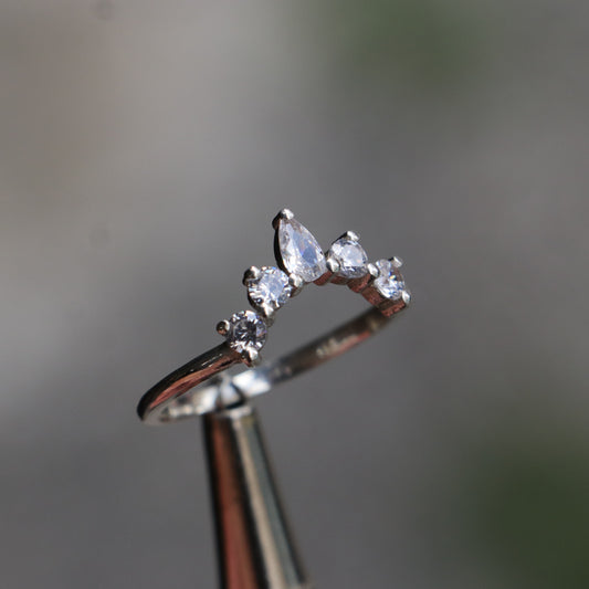 Moissanite 925 Silver Ring