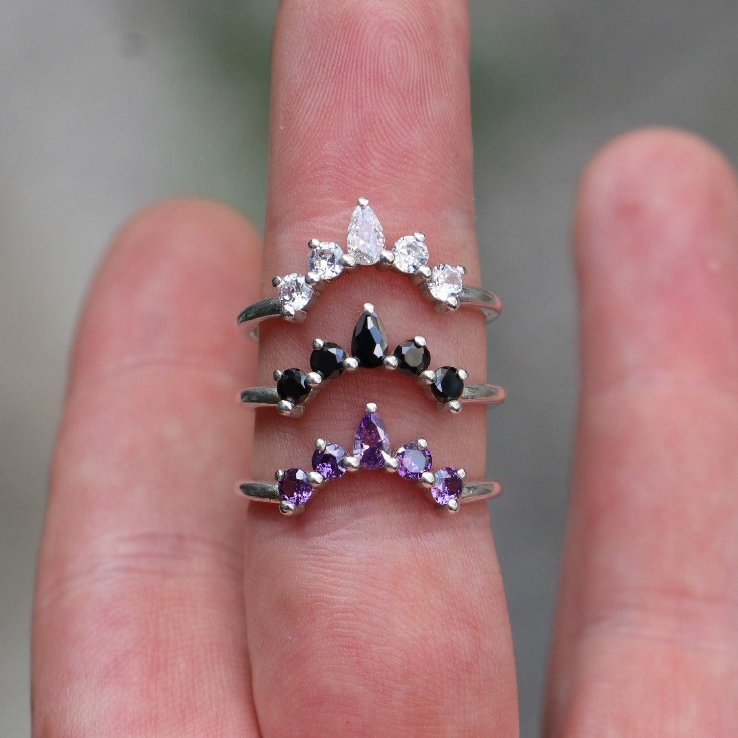 Oniks 925 Gümüş Yüzük