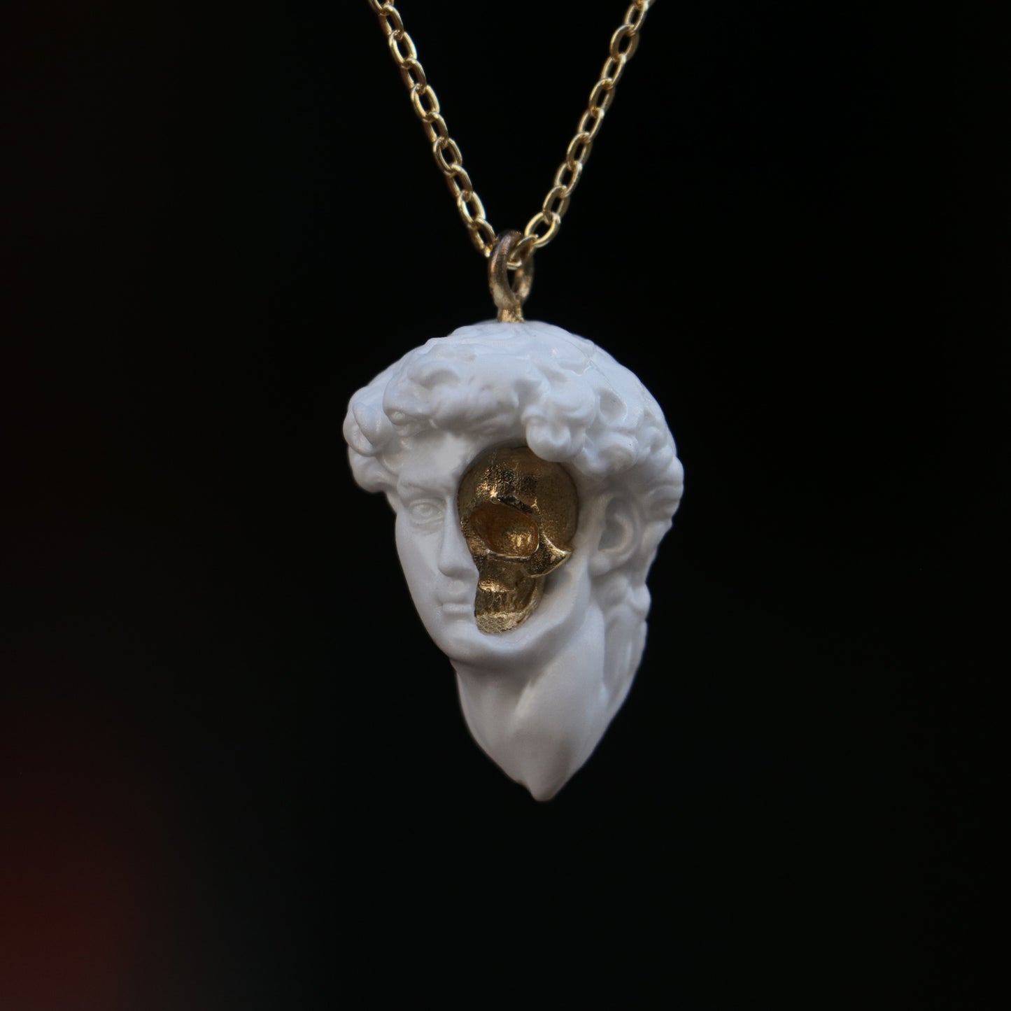 Davut Memento Mori 925 Gümüş Kolye