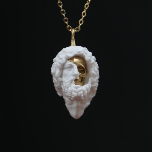 Zeus Días Memento Mori 925 Gümüş Kolye