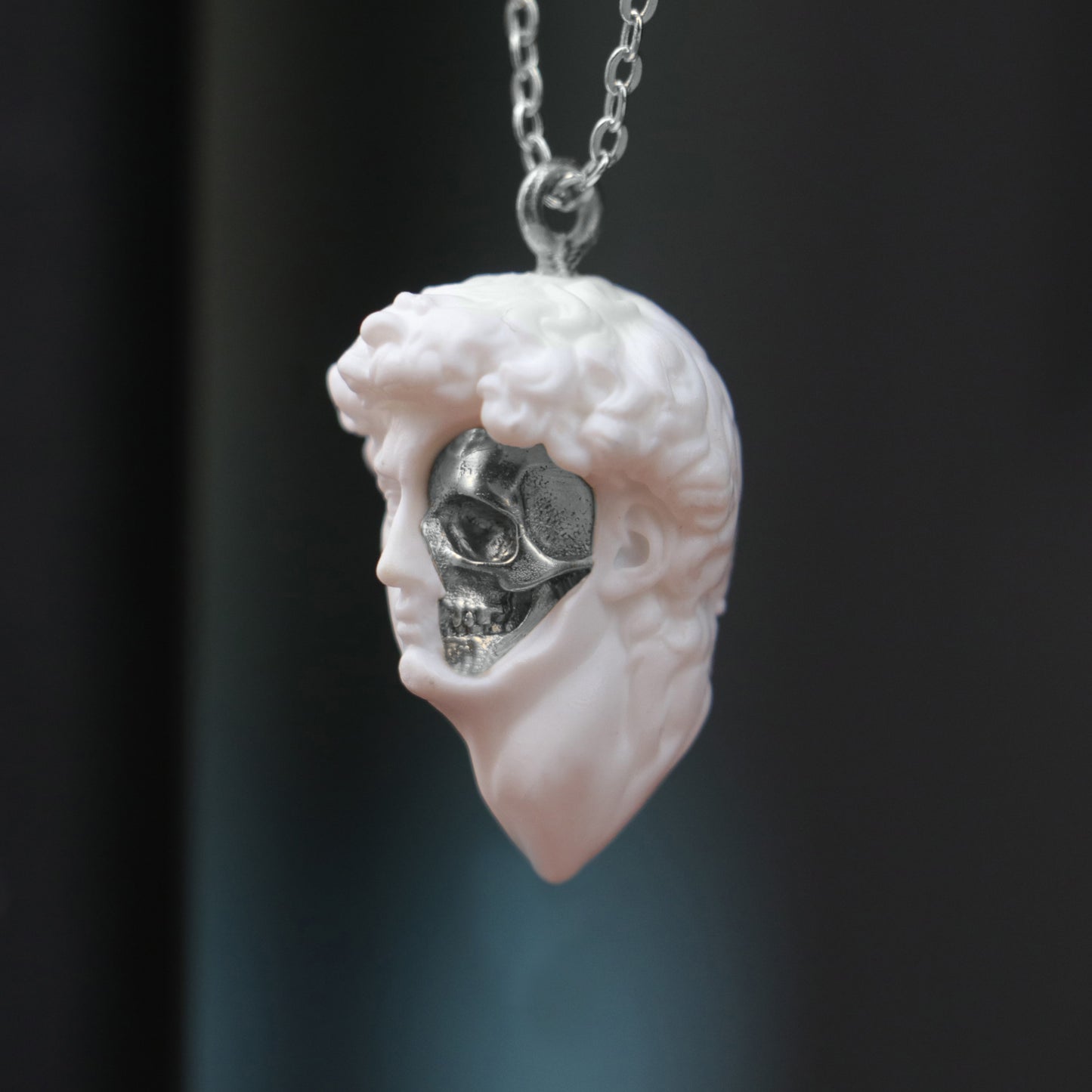 Davut Memento Mori 925 Gümüş Kolye