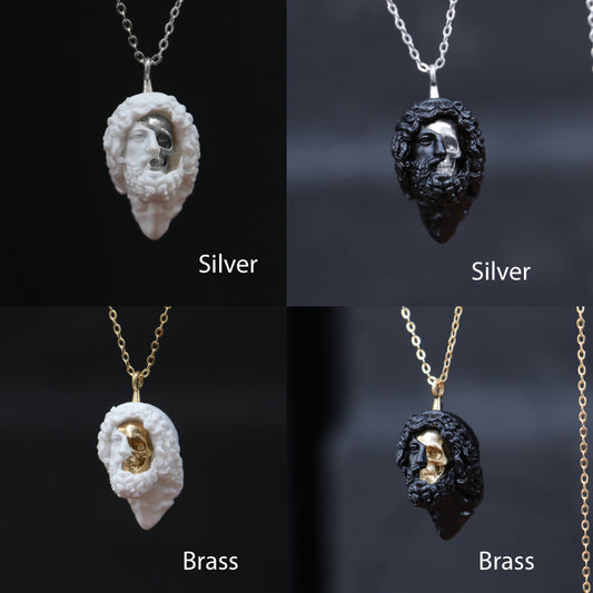 Zeus Días Memento Mori 925 Gümüş Kolye