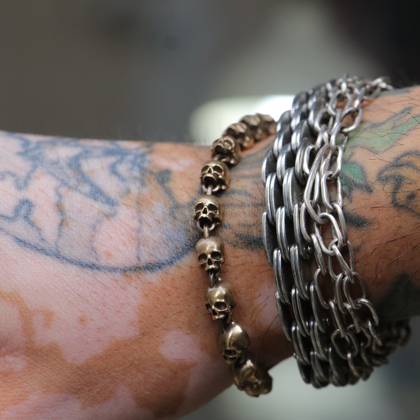 Creation of Adam 18k Gold Plated Bracelet