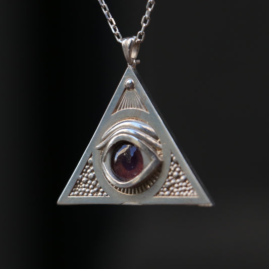 All-Seeing Eye 925 Silver Necklace