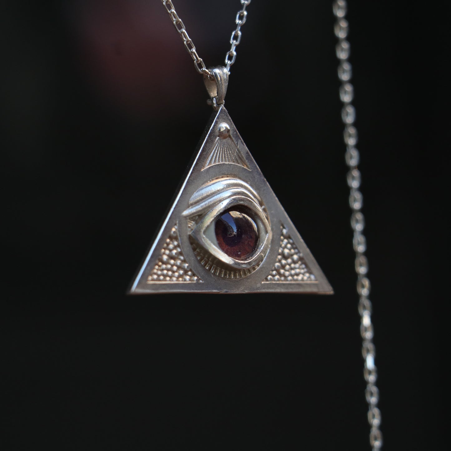 All-Seeing Eye 925 Silver Necklace