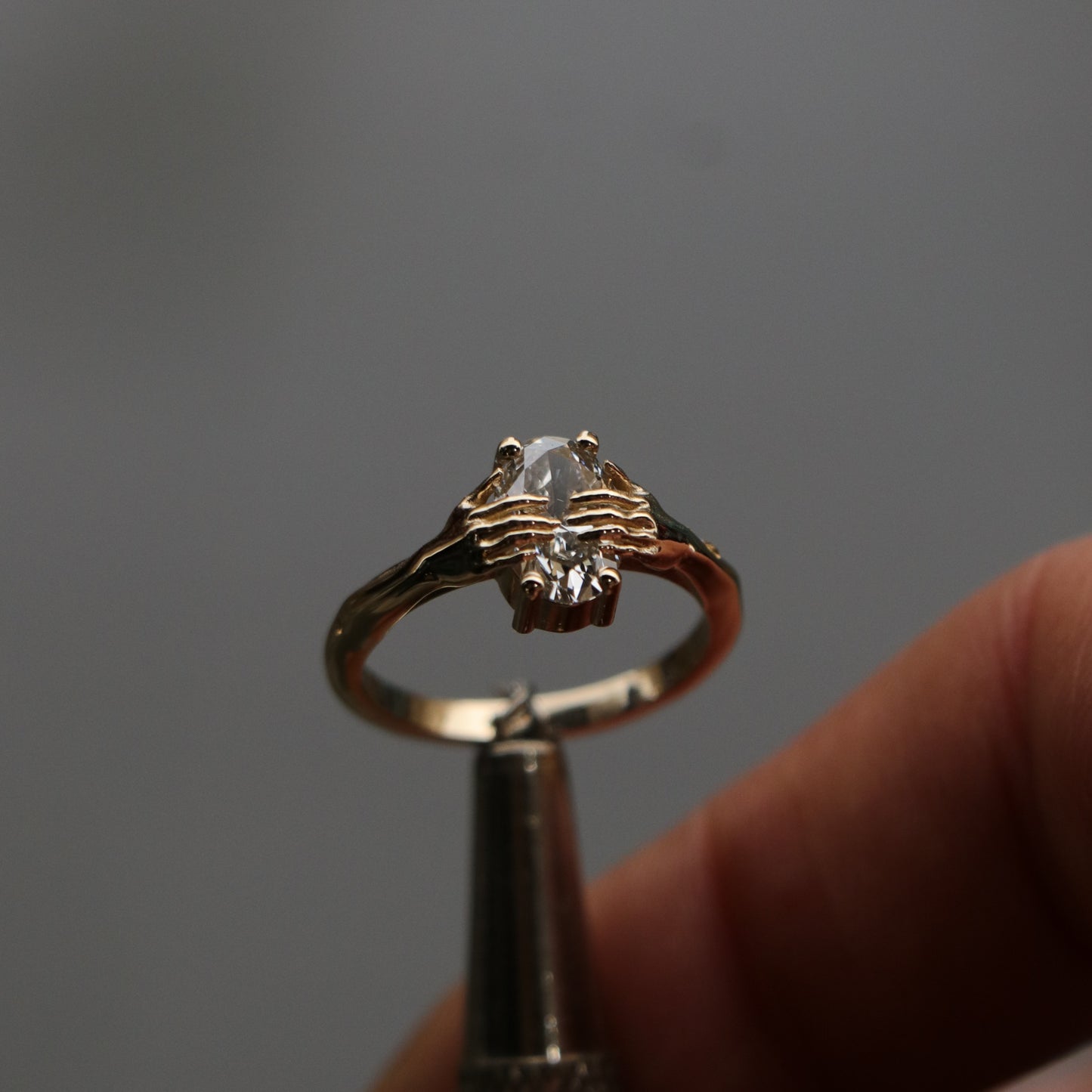Special Design 1.09 Carat Diamond 14 Carat Gold Ring