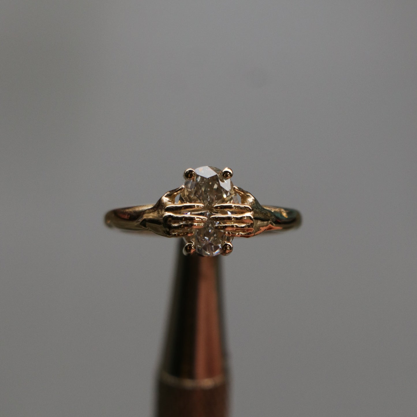 Special Design 1.09 Carat Diamond 14 Carat Gold Ring
