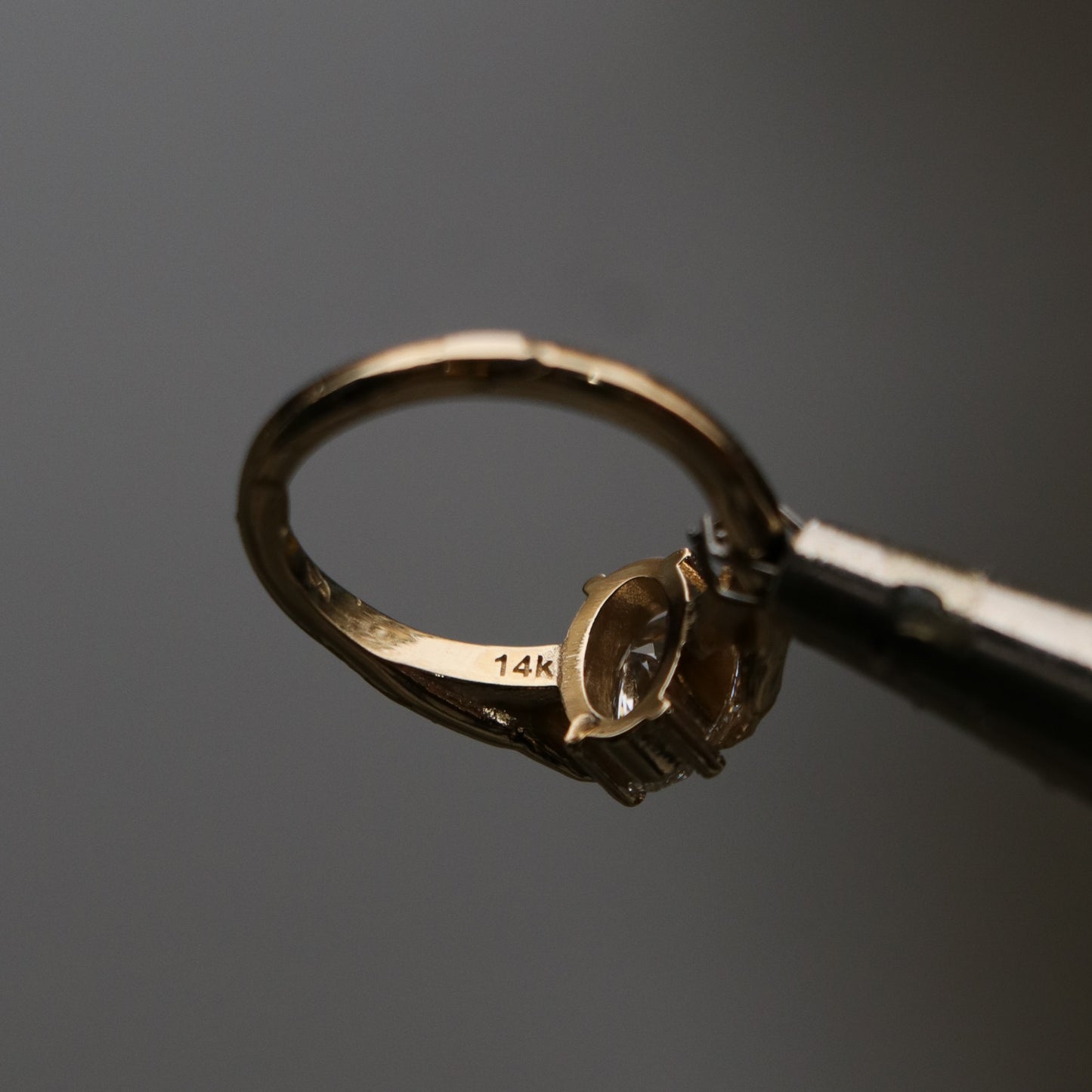 Special Design 1.09 Carat Diamond 14 Carat Gold Ring