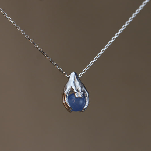 Mini Palm Zultanite (Sultan) Stone Necklace