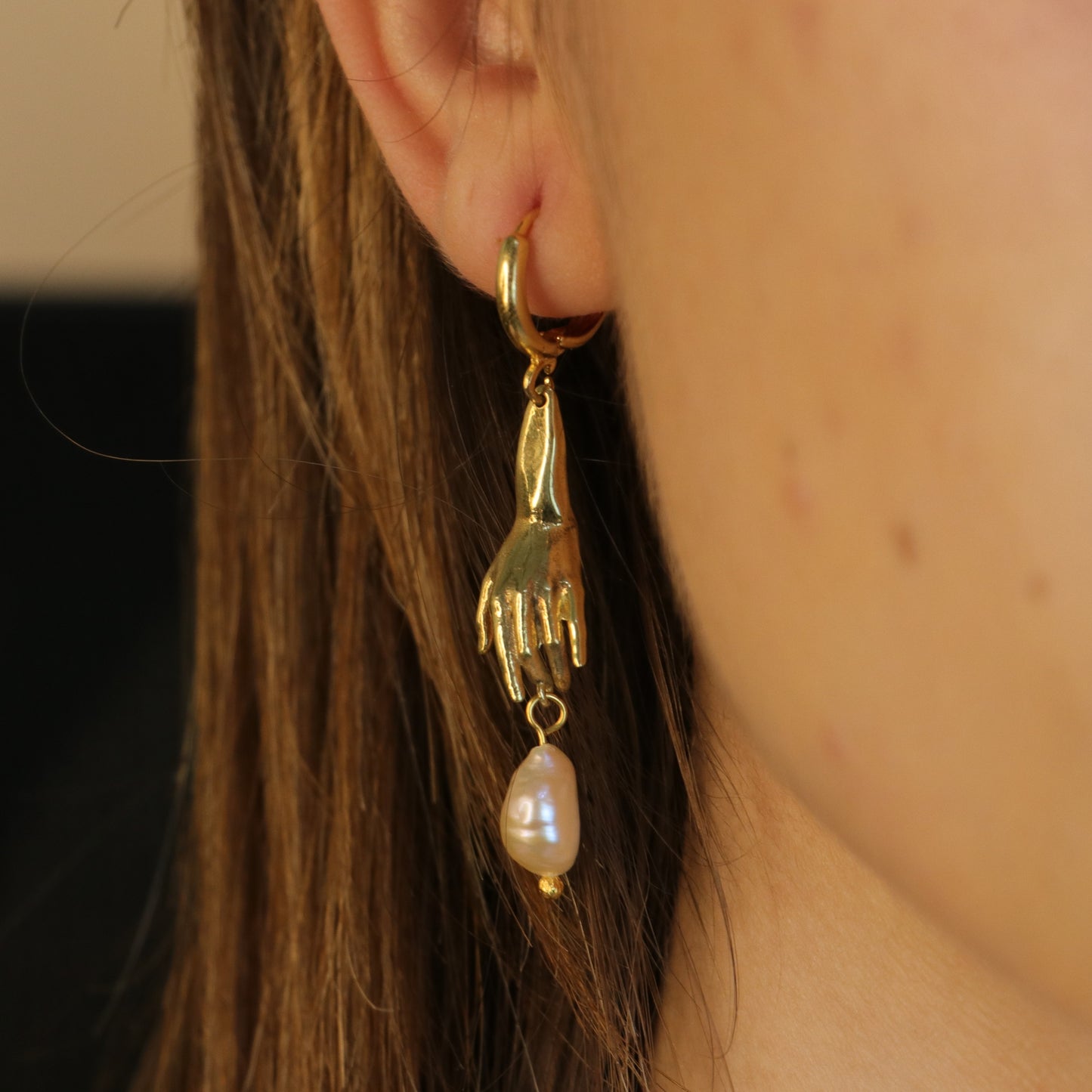 925 Silver Earring with Drop Jade Stone