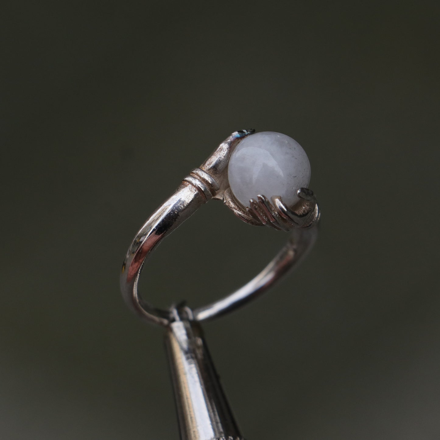 Secrets of the Universe Moonstone 925 Silver Ring