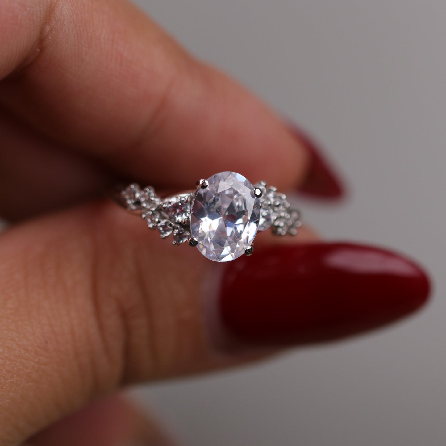Special Design Moissanite 14 Carat Gold Ring