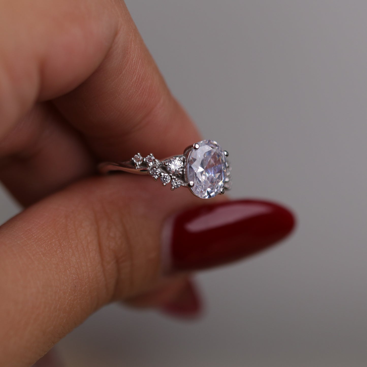 Special Design Moissanite 14 Carat Gold Ring