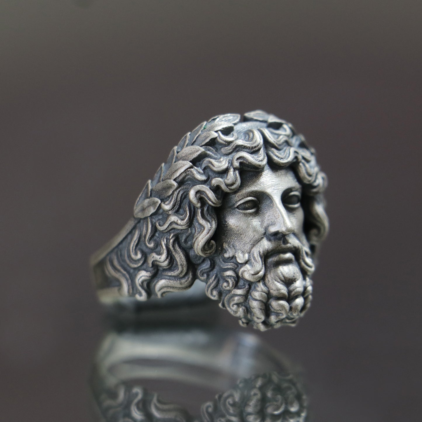 Zeus 925 Silver Men's Ring