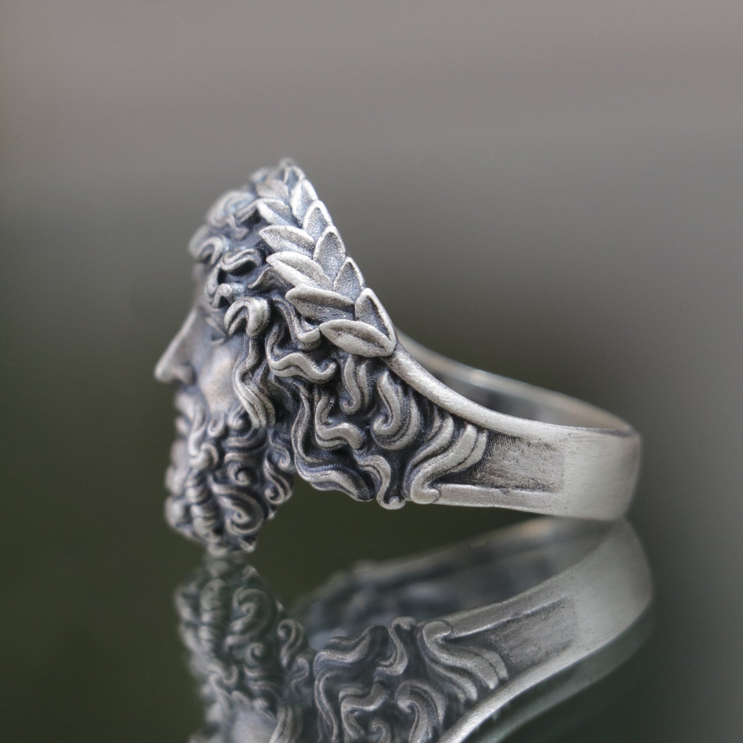 Zeus 925 Silver Men's Ring