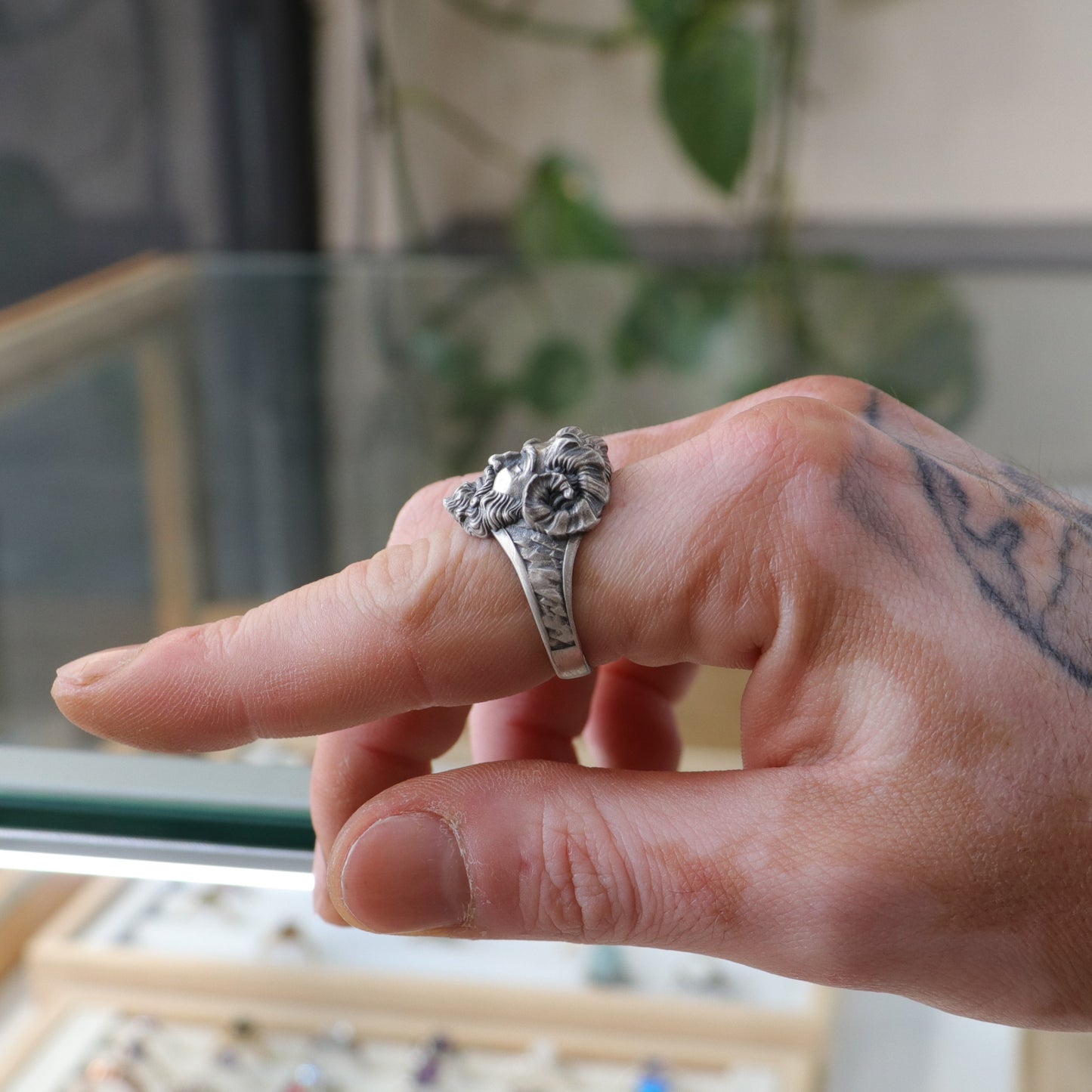 Satir 925 Silver Men's Ring