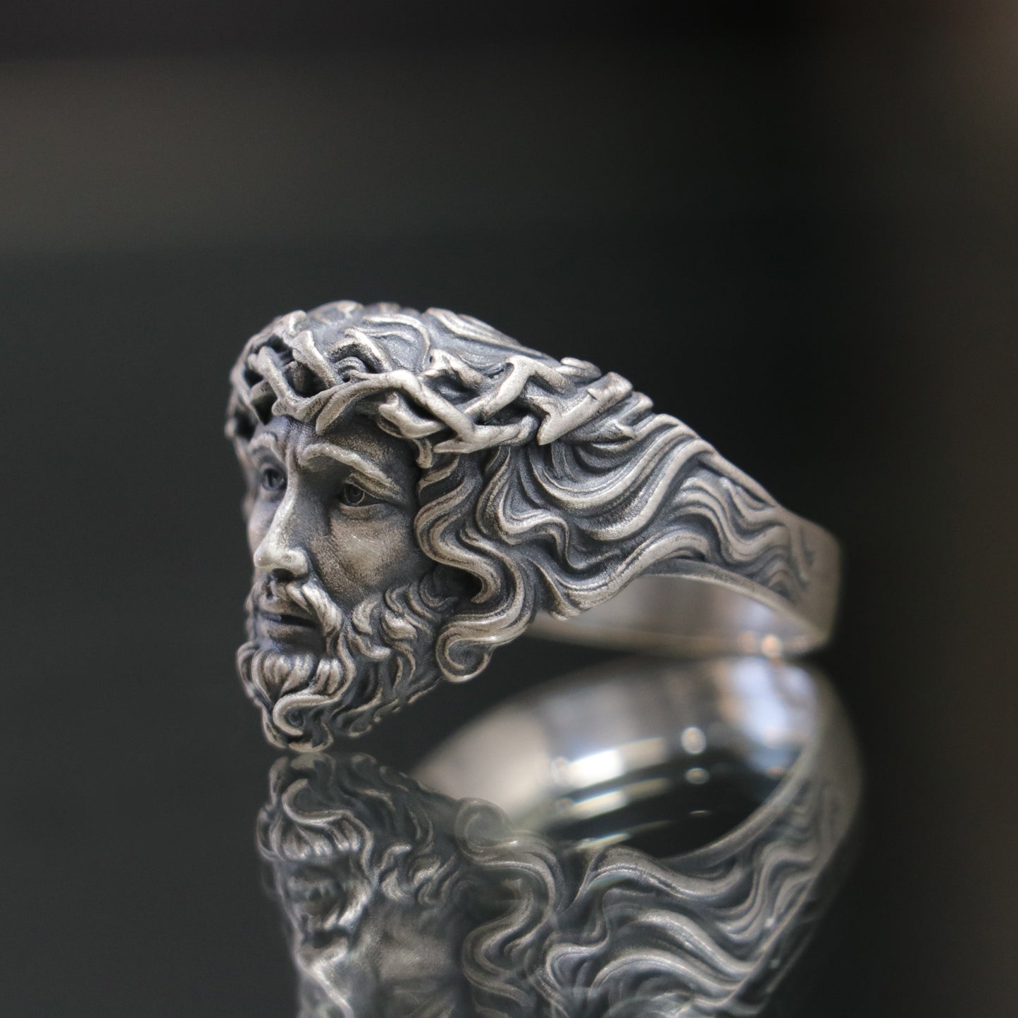 Isa 925 Silver Men's Ring
