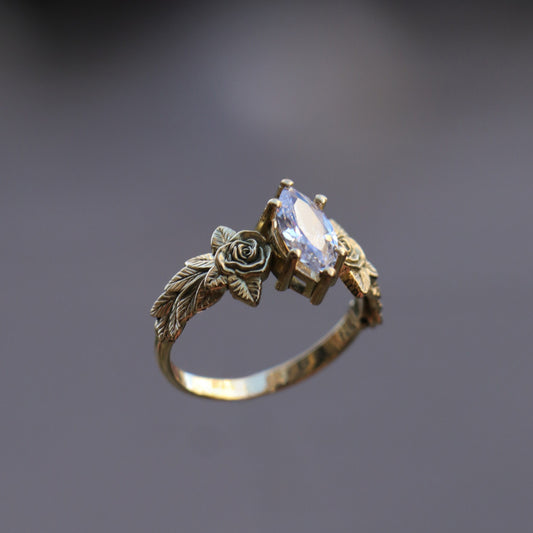 0.85 Karat Markiz Pırlanta Yüzük