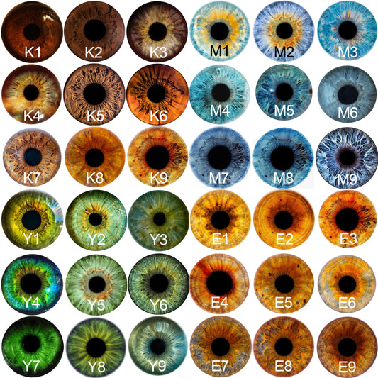 Hazel Eye Large 925 Silver Necklace