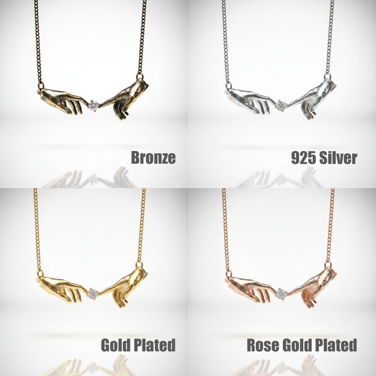 The Creation of Adam Necklace