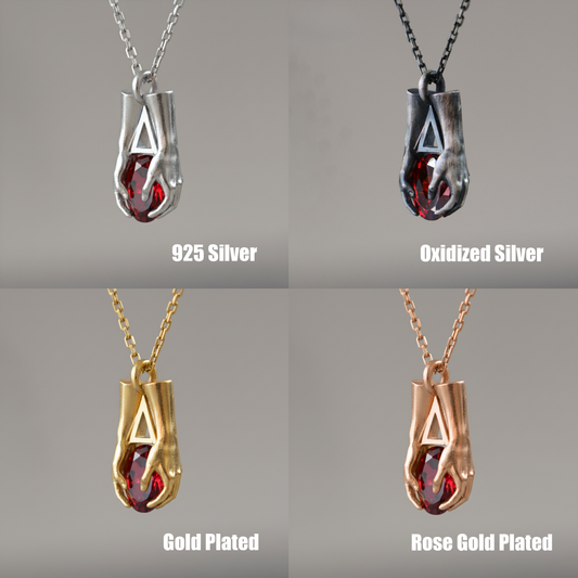 Mini Palm Zultanite (Sultan) Stone Necklace