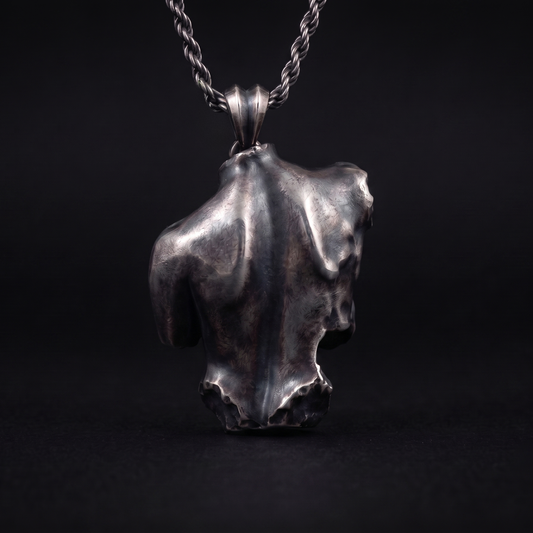 Kadın Tors - Memento Mori - 925 Gümüş Kolye