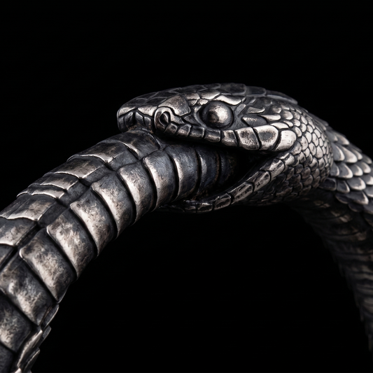 Ouroboros 925 Gümüş Kolye