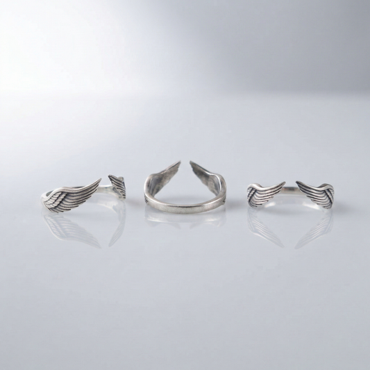 Wing 925 Silver Ring