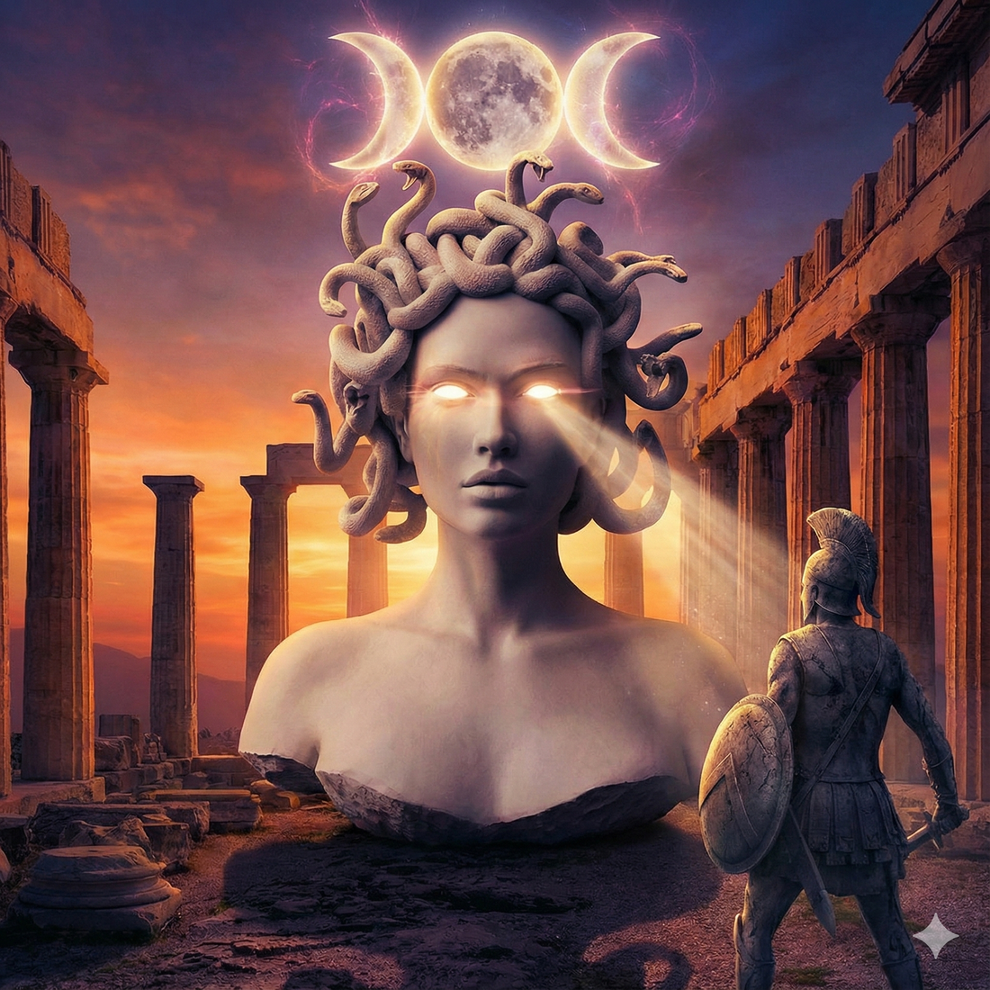 Taşlaşan Bakışların Ardındaki Sır: Medusa Lanetli Bir Canavar mı, Yoksa Güçlü Bir Koruyucu mu?