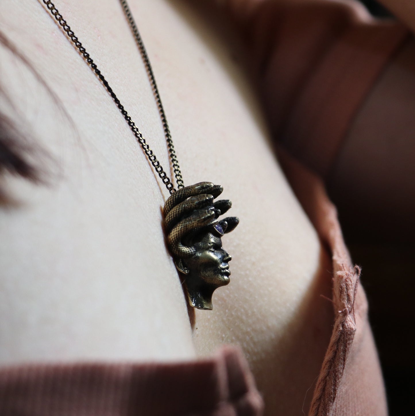 Moissanite Gold Plated 925 Silver Necklace