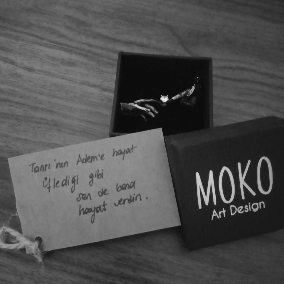 The Creation of Adam Necklace