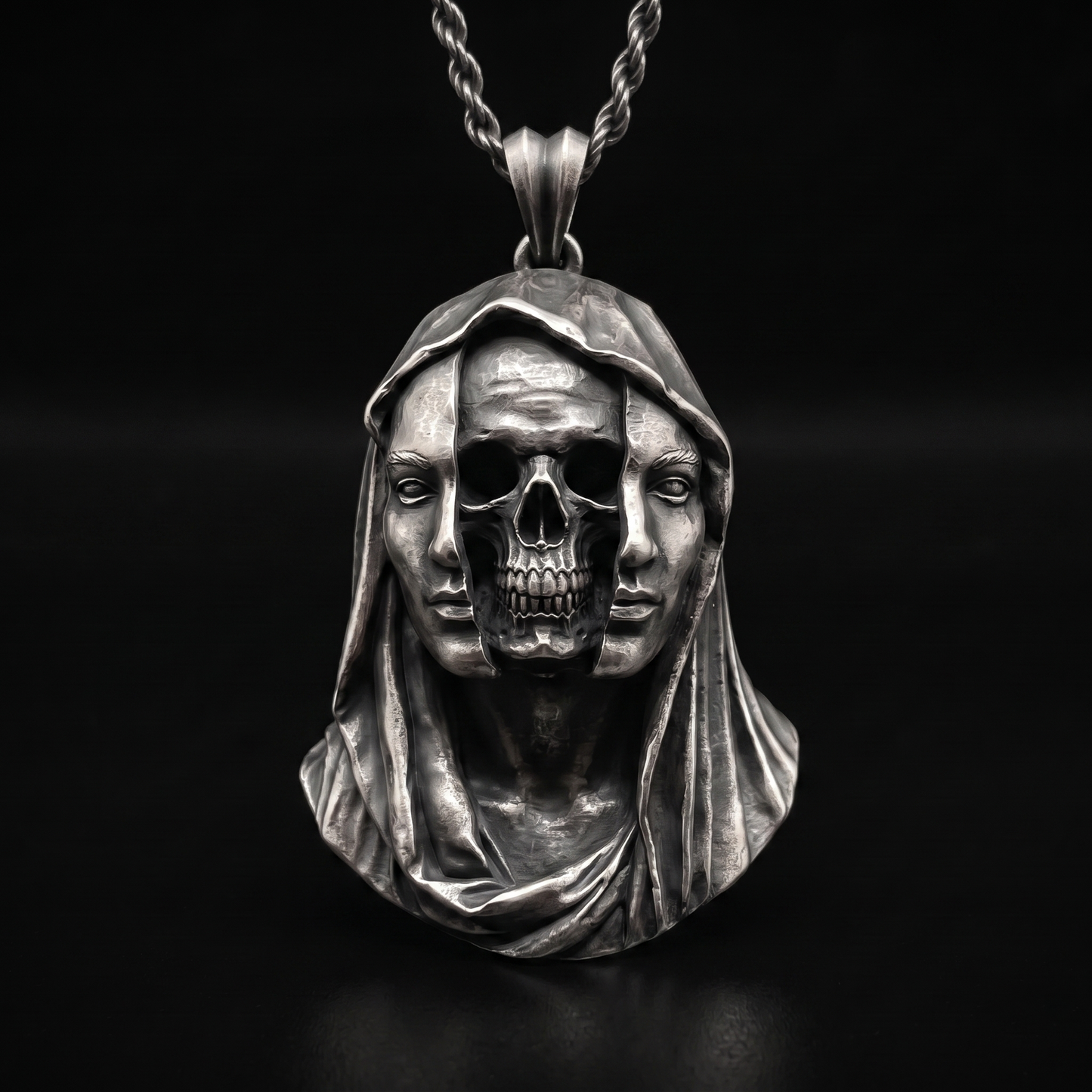 Memento Mori 925 Gümüş Kolye