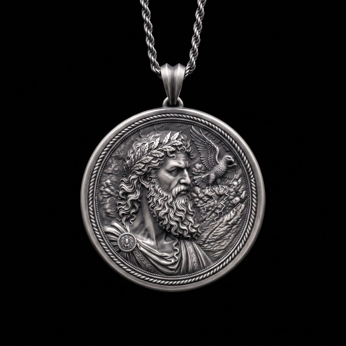 Zeus 925 Gümüş Kolye