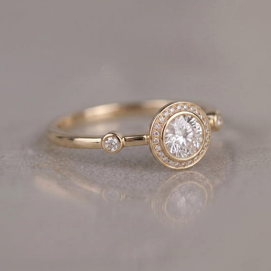 1.18 Carat Princess Diamond Ring 