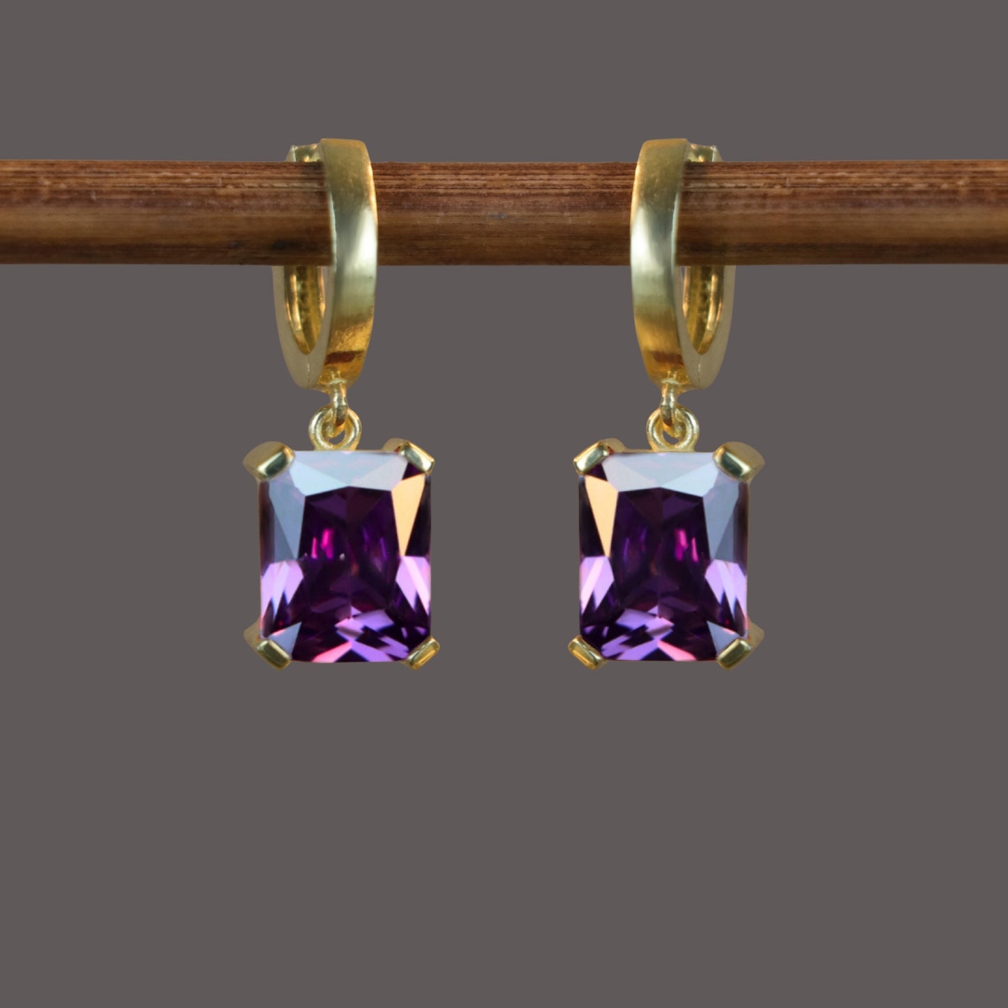 Zümrüt Küpe Kolye Set