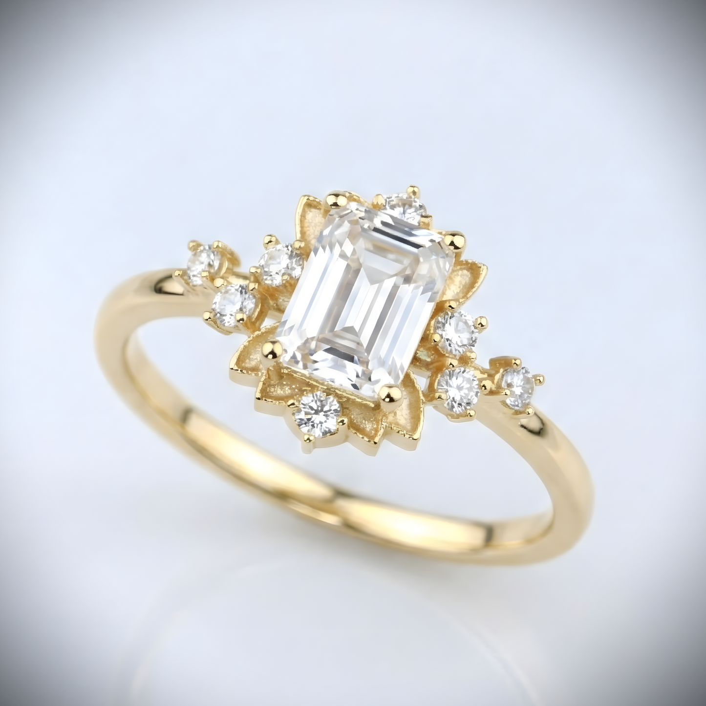 Isabella Lab. Emerald (14 Carat Gold)