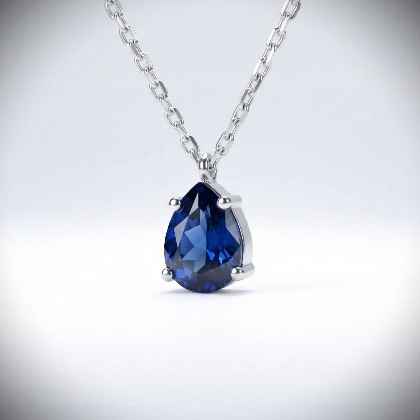 Mini Mini Skull 925 Oxidized Silver Necklace