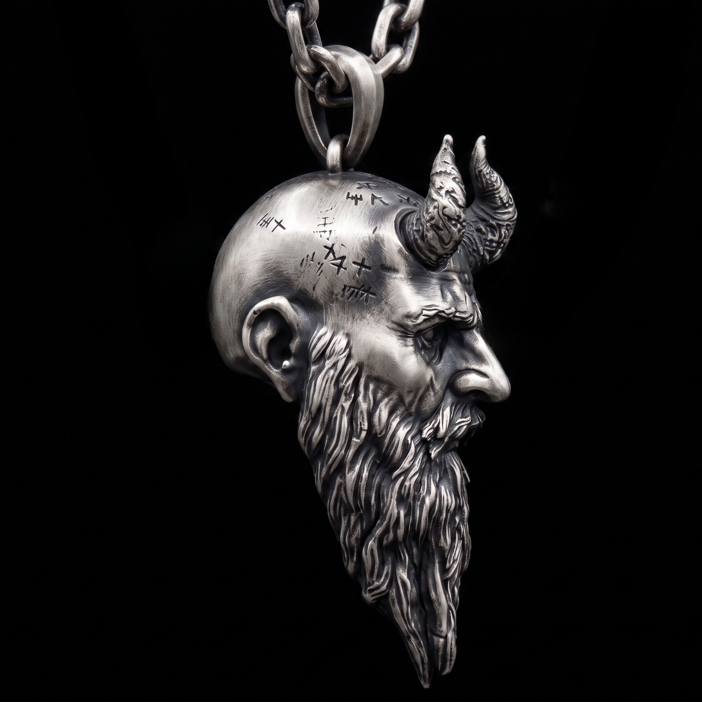 Kratos Memento Mori 925 Gümüş Kolye