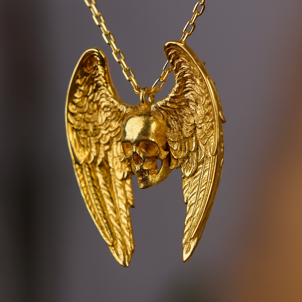 Moissanite Gold Plated 925 Silver Necklace