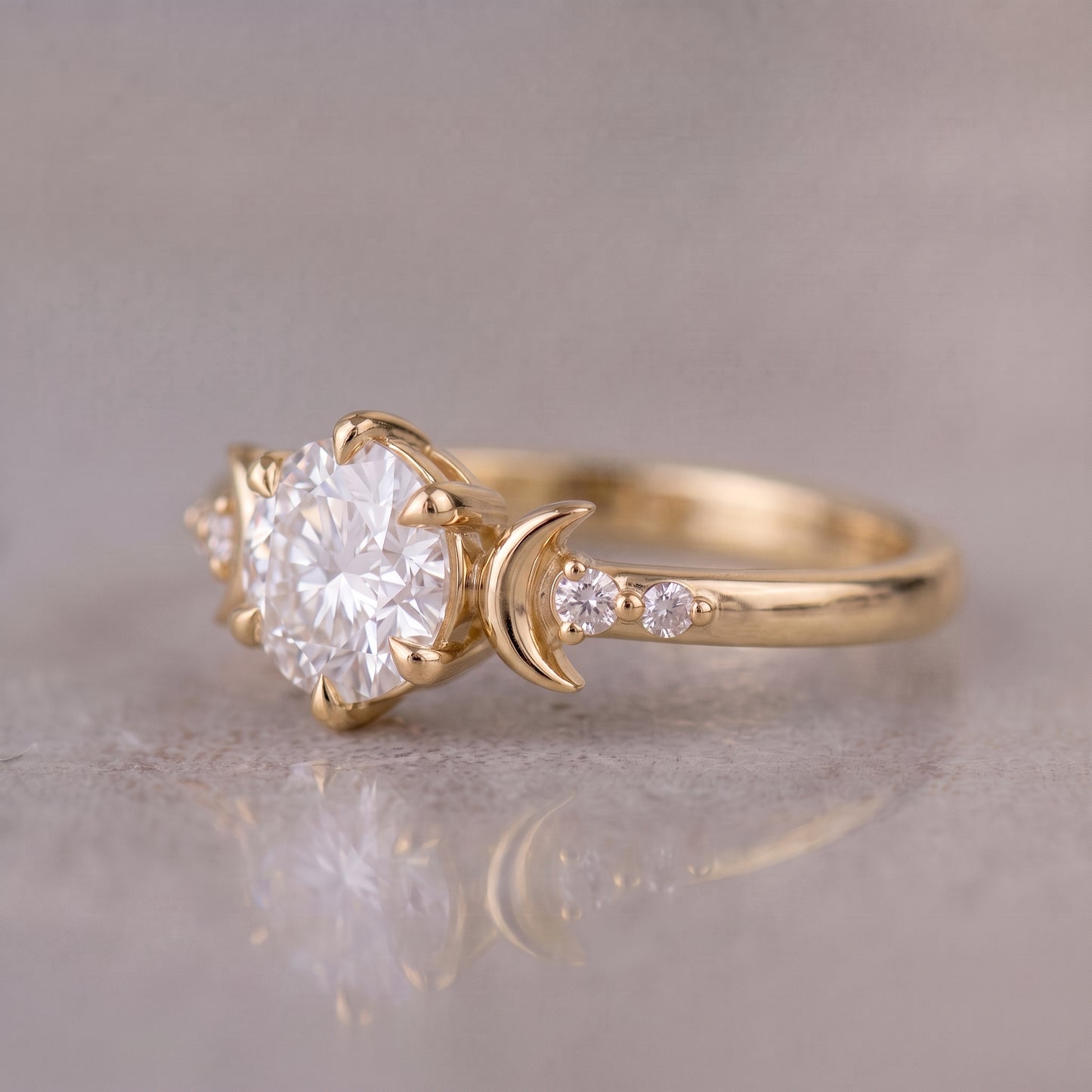 1.18 Carat Princess Diamond Ring 