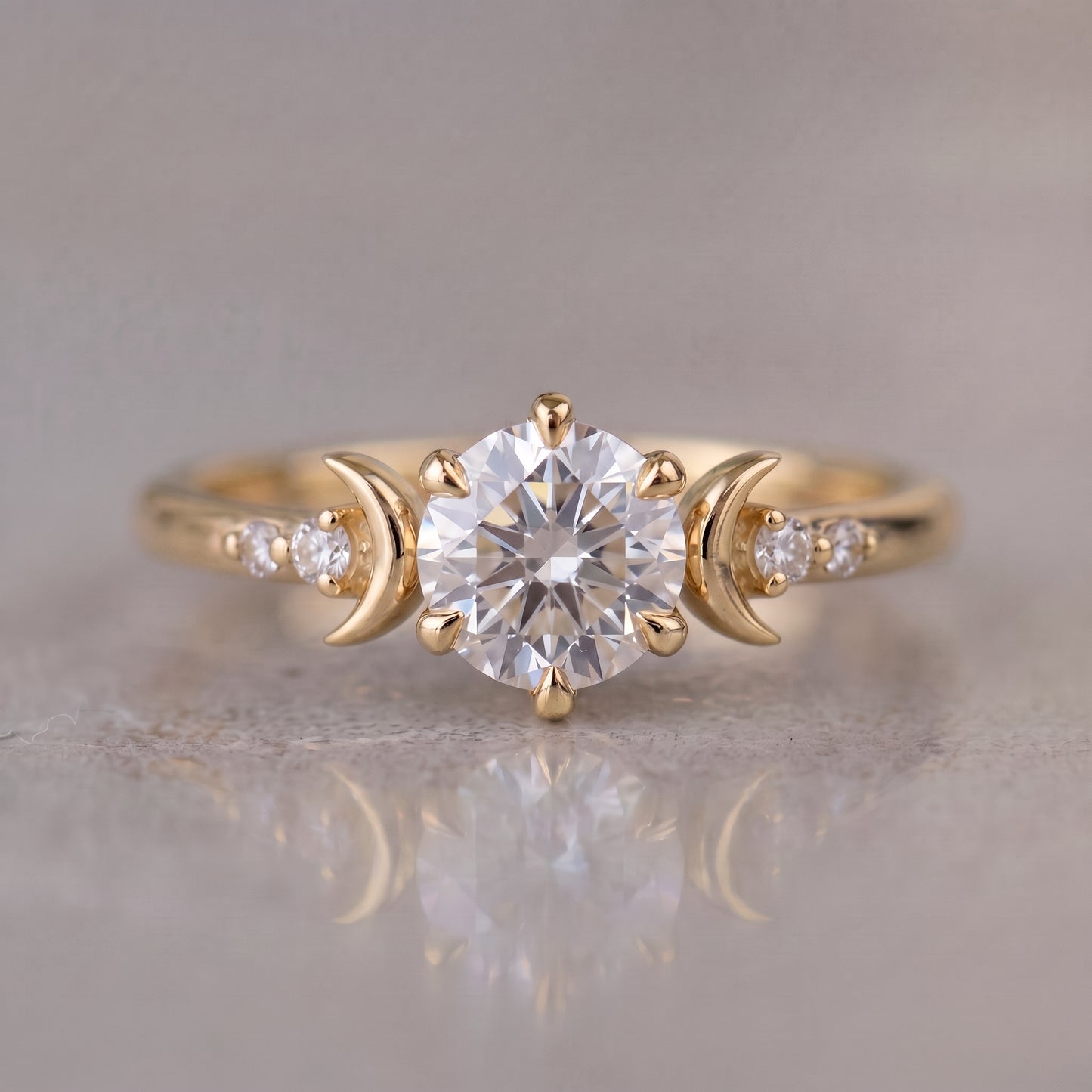 1.18 Carat Princess Diamond Ring 