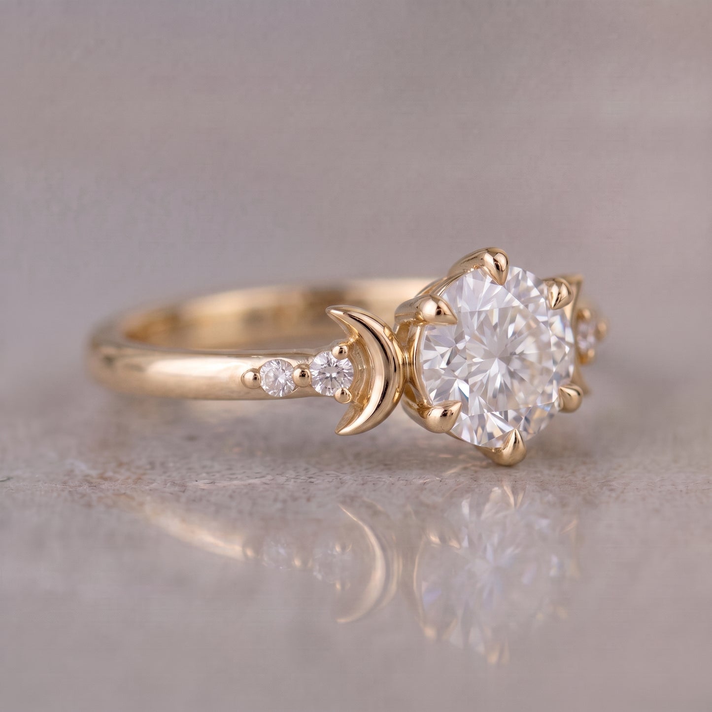 1.18 Carat Princess Diamond Ring 