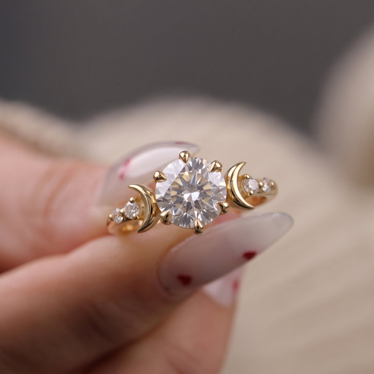 1.18 Carat Princess Diamond Ring 
