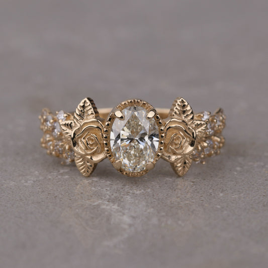 Special Design 1.25 Carat Diamond 14 Carat Gold Ring