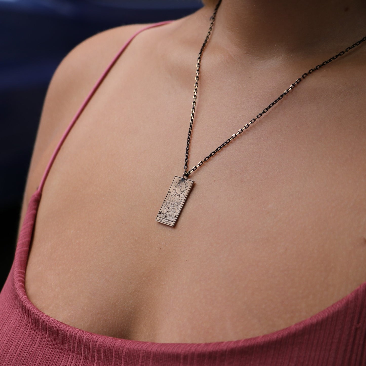 Mini Palm Zultanite (Sultan) Stone Necklace